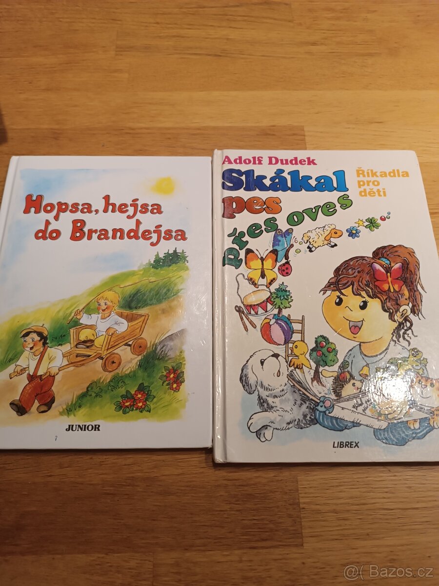 Dětské knížky s říkadly