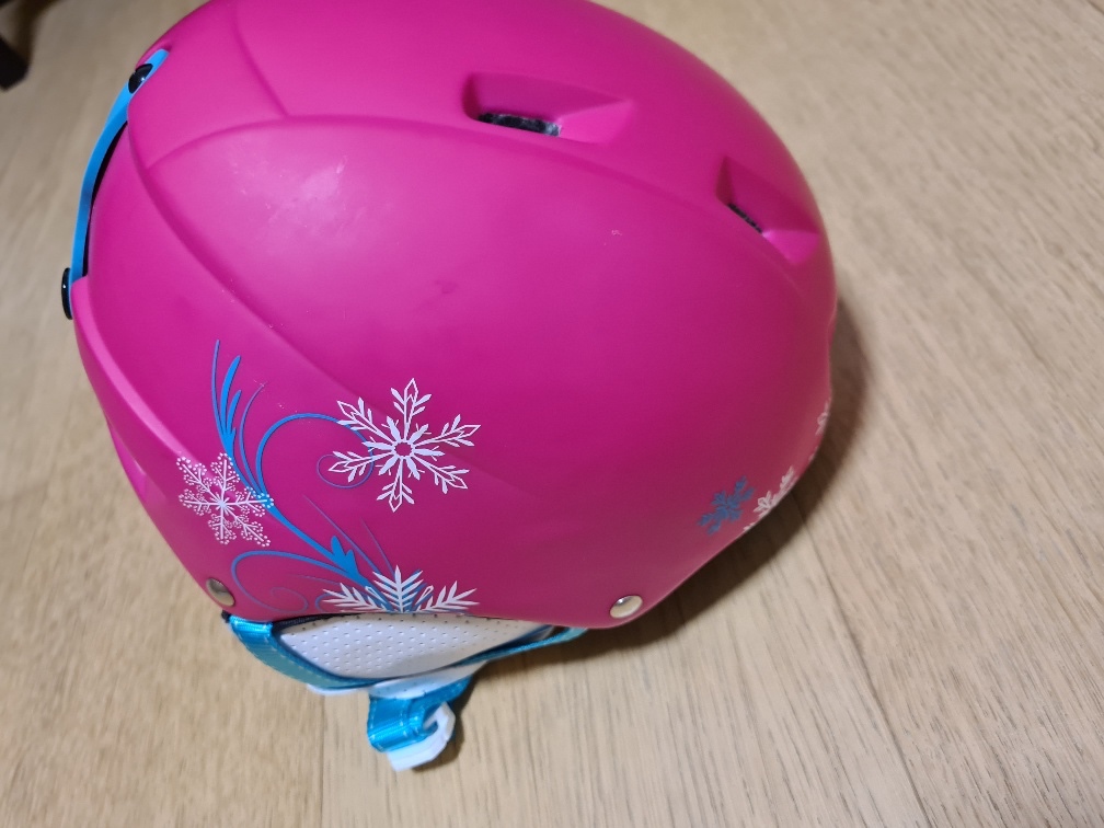 Dětská lyžařská helma Etape Scamp růžová mat 48-52 cm