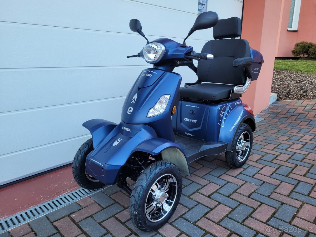 Elektrický čtyřkolový vozík RACCEWAY STRADA