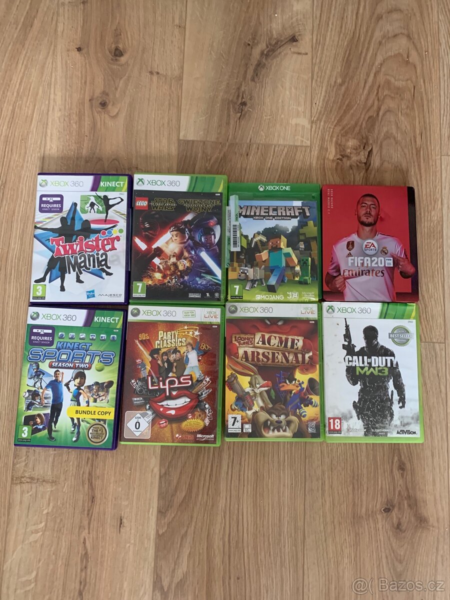 Hry na xbox one a xbox 360