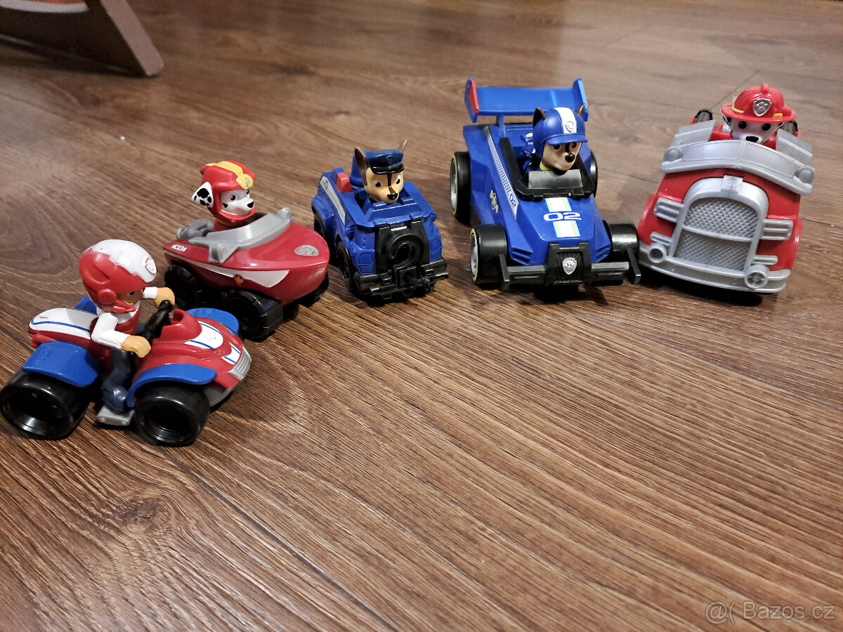 Tlapková patrola Chase, Marshall a Ryder