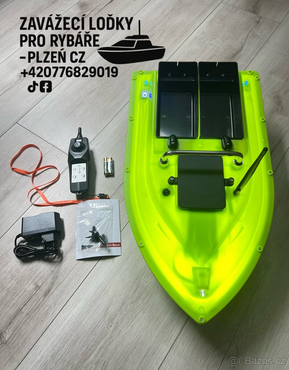 Prodám nový model zavážecí loďky s GPS