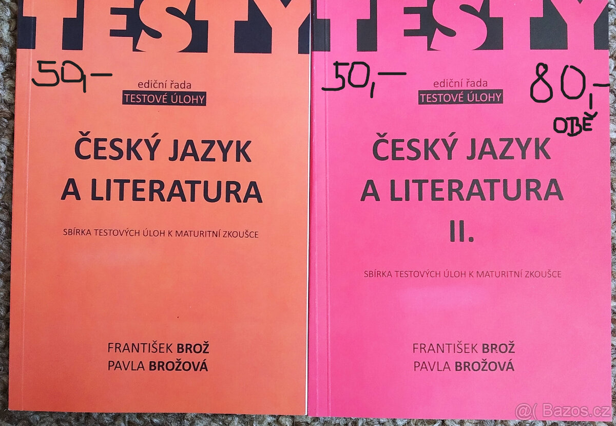 Sbírka testových úloh k maturitě