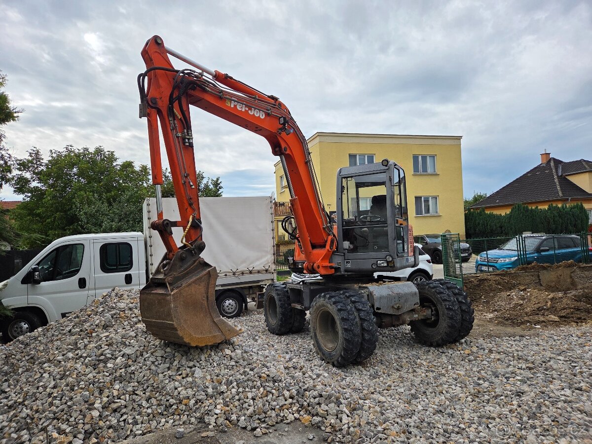 Kolový bagr Pel-Job EB706P (později Volvo EW70) odpočet DPH