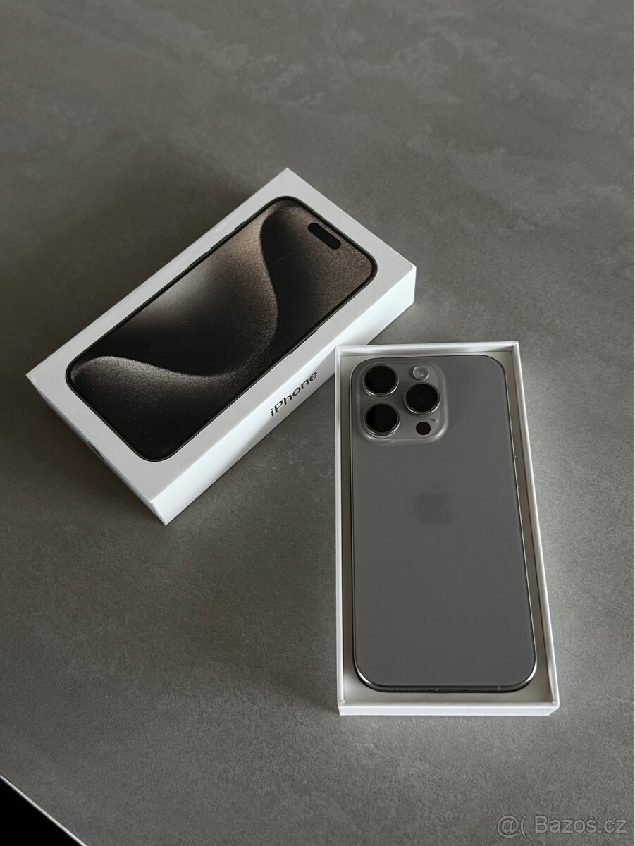 iPhone 15 Pro 128 GB Natural Titanium