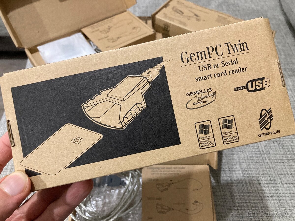 Čtečka karet - GemPC Twin USB