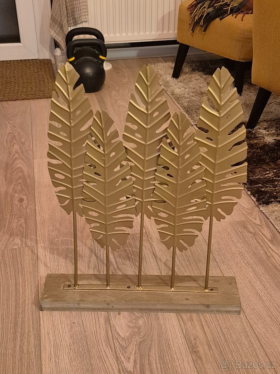 Dekorace Kapradina ve stylu Art Deco