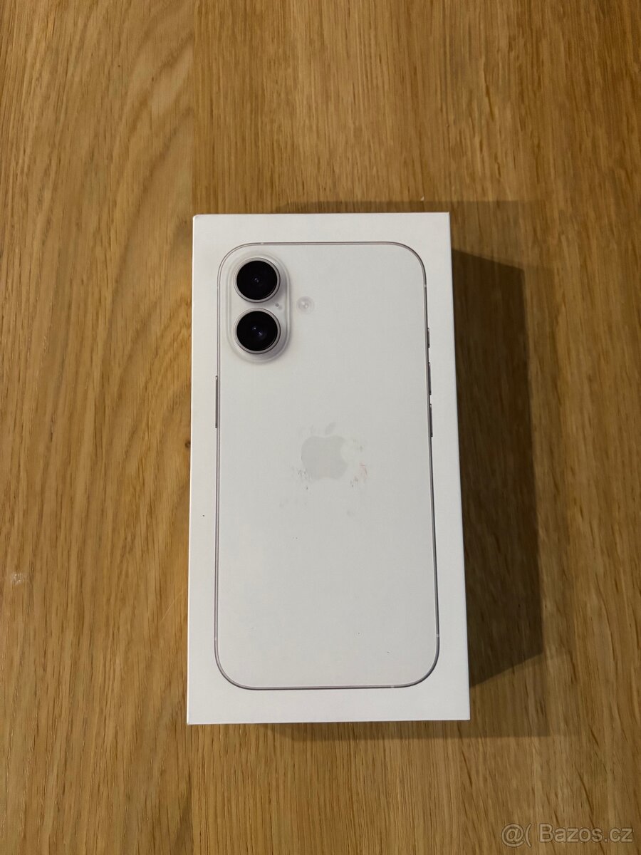 Iphone 16 white 128gb - Nový záruka 2roky