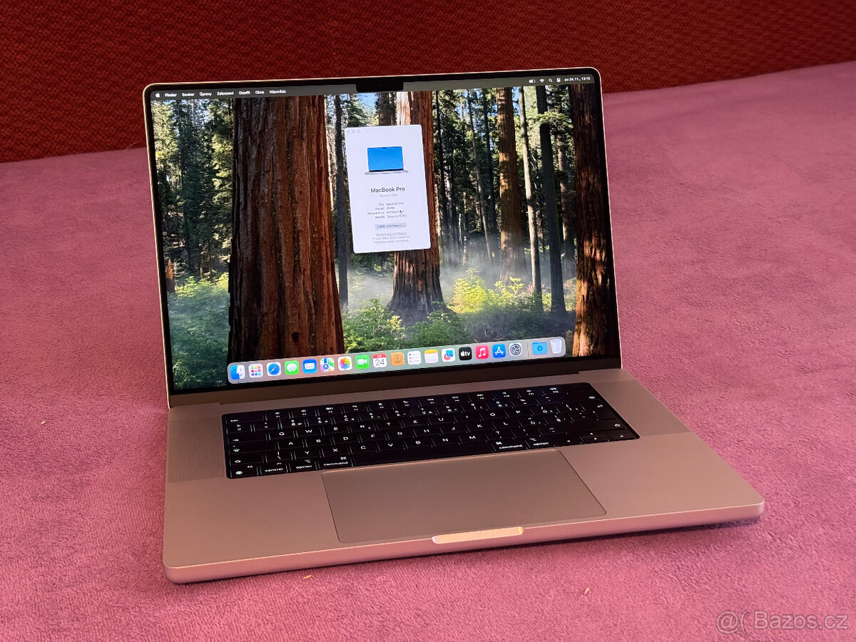 Macbook Pro 16" 2021 M1 16GB 512GB