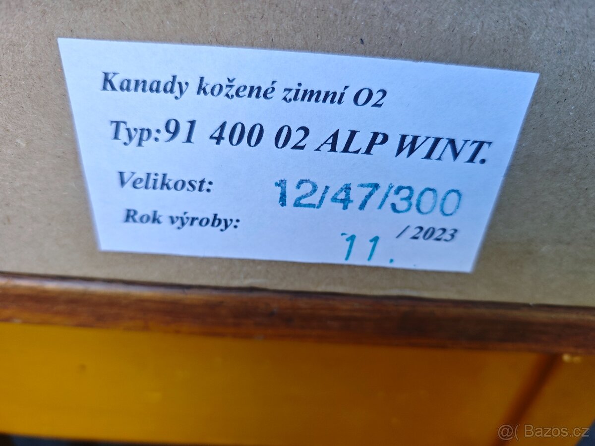 Pracovní boty kanady.