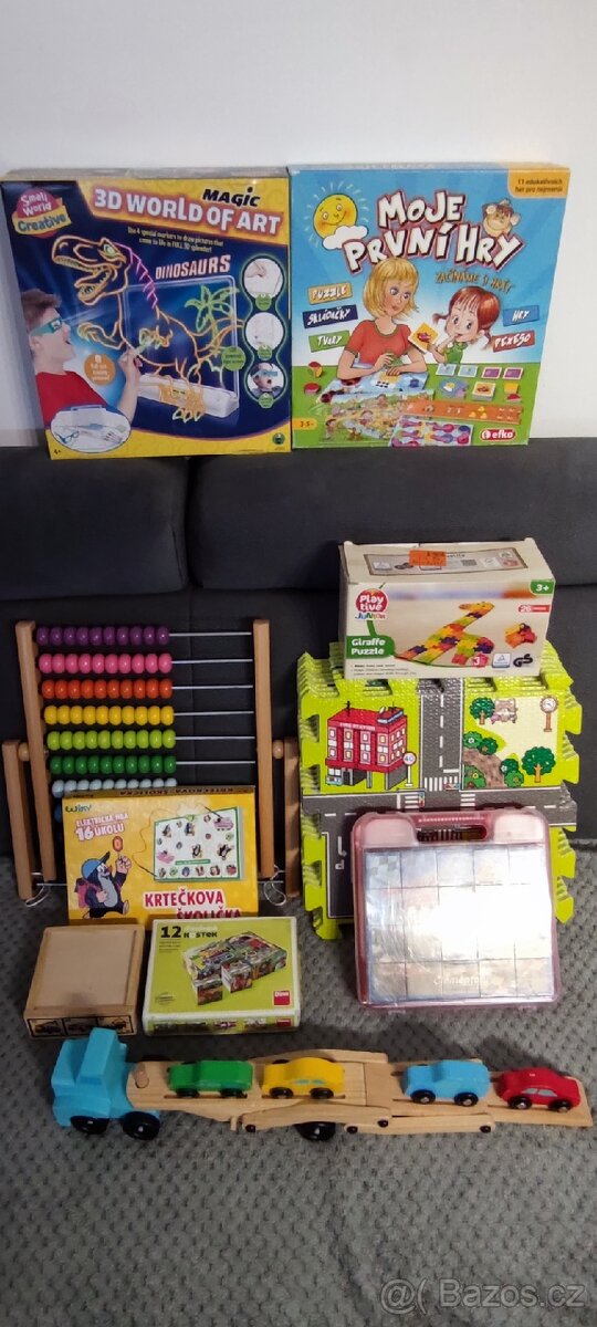 Darujeme za odvoz hračky pro děti