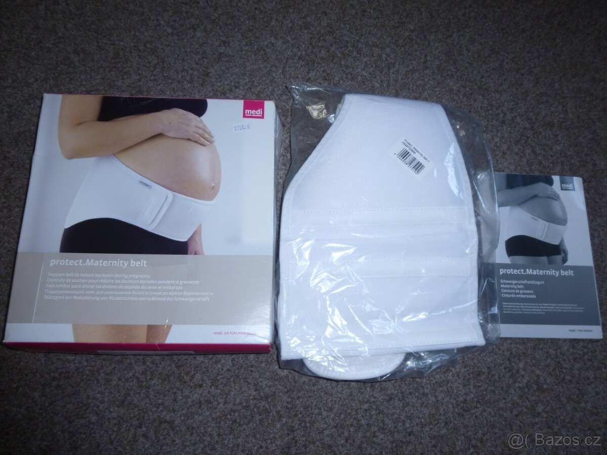 Těhotenské pásy, hlídací chůvičky zdravotní, běžecké tenisky