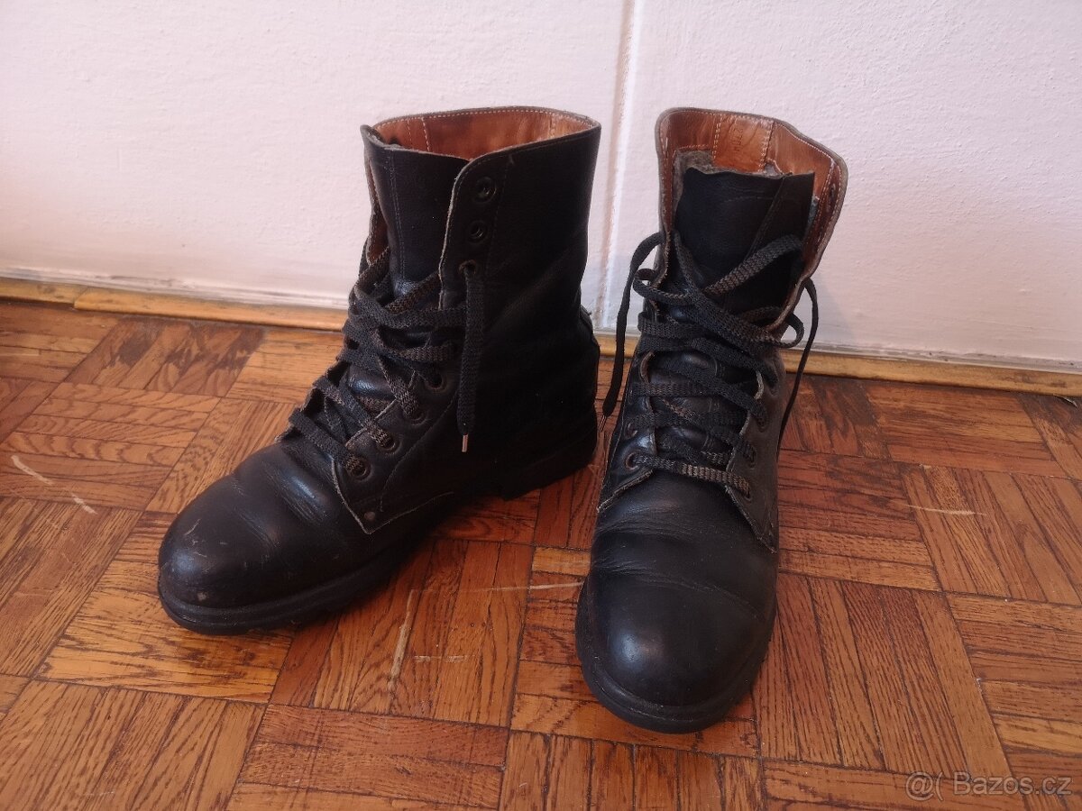 Boty Kanady kožené vojenské boty vel. 28