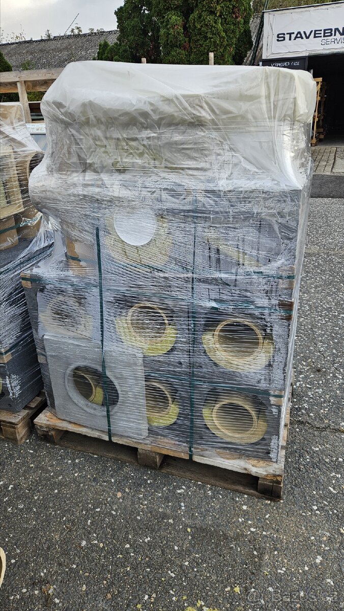 Kompletní komín pr.160 výška 6M