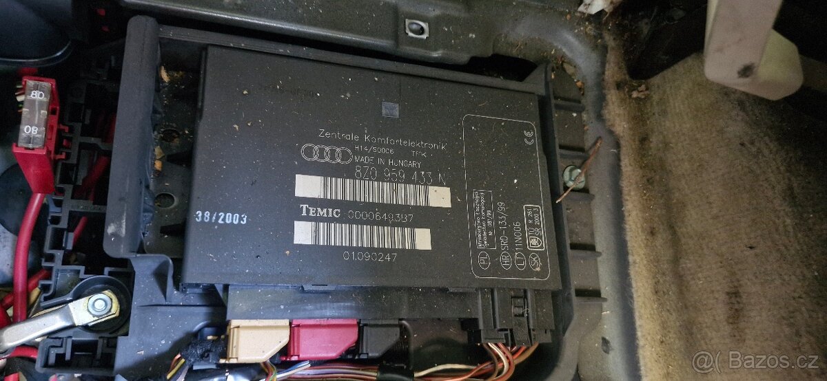 Ridici jednotka komfortu audi A2