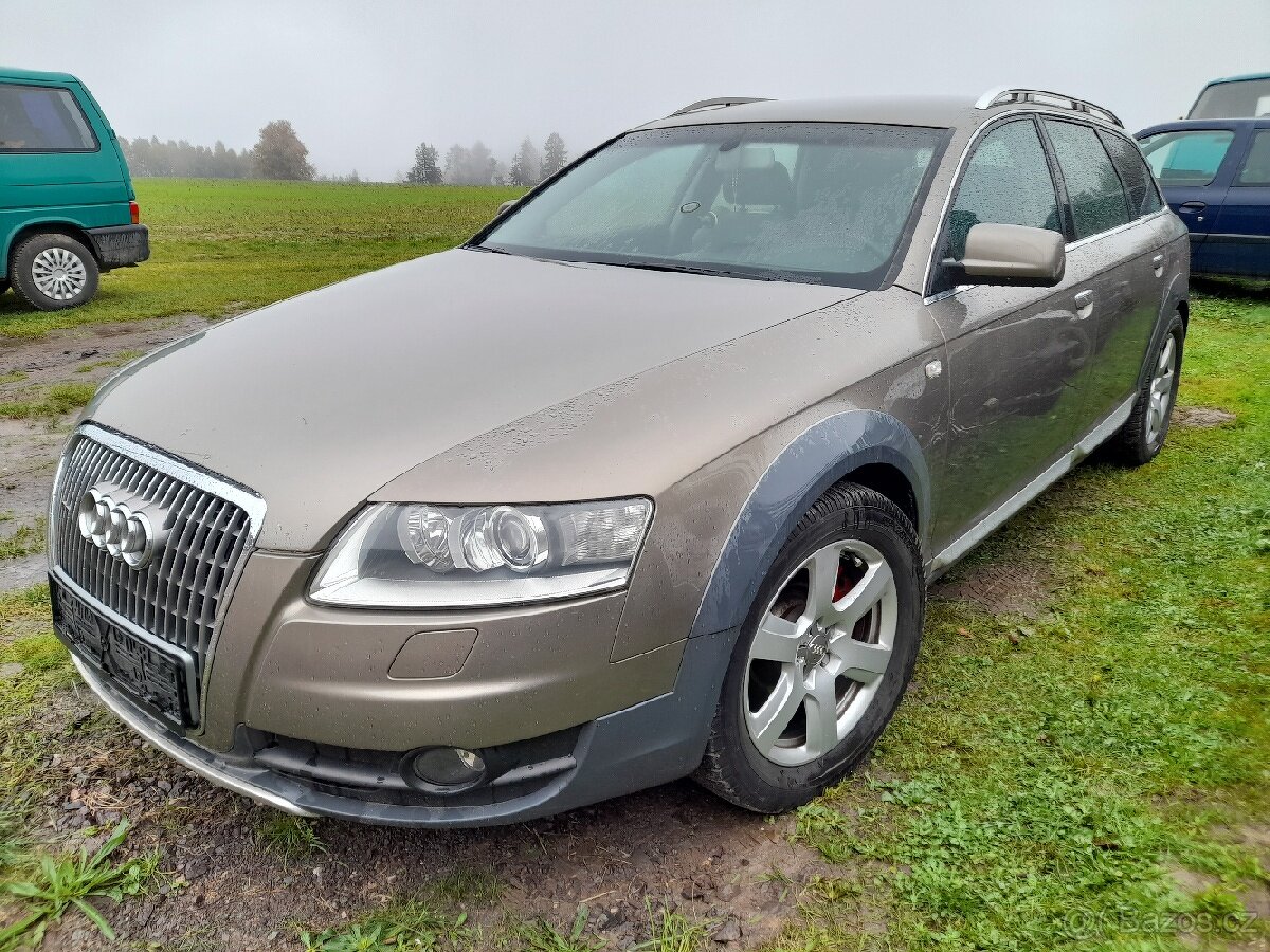Audi A6 3.2 FSI Quattro Allroad, 188kw, 2007, NÁHRADNÍ DÍLY