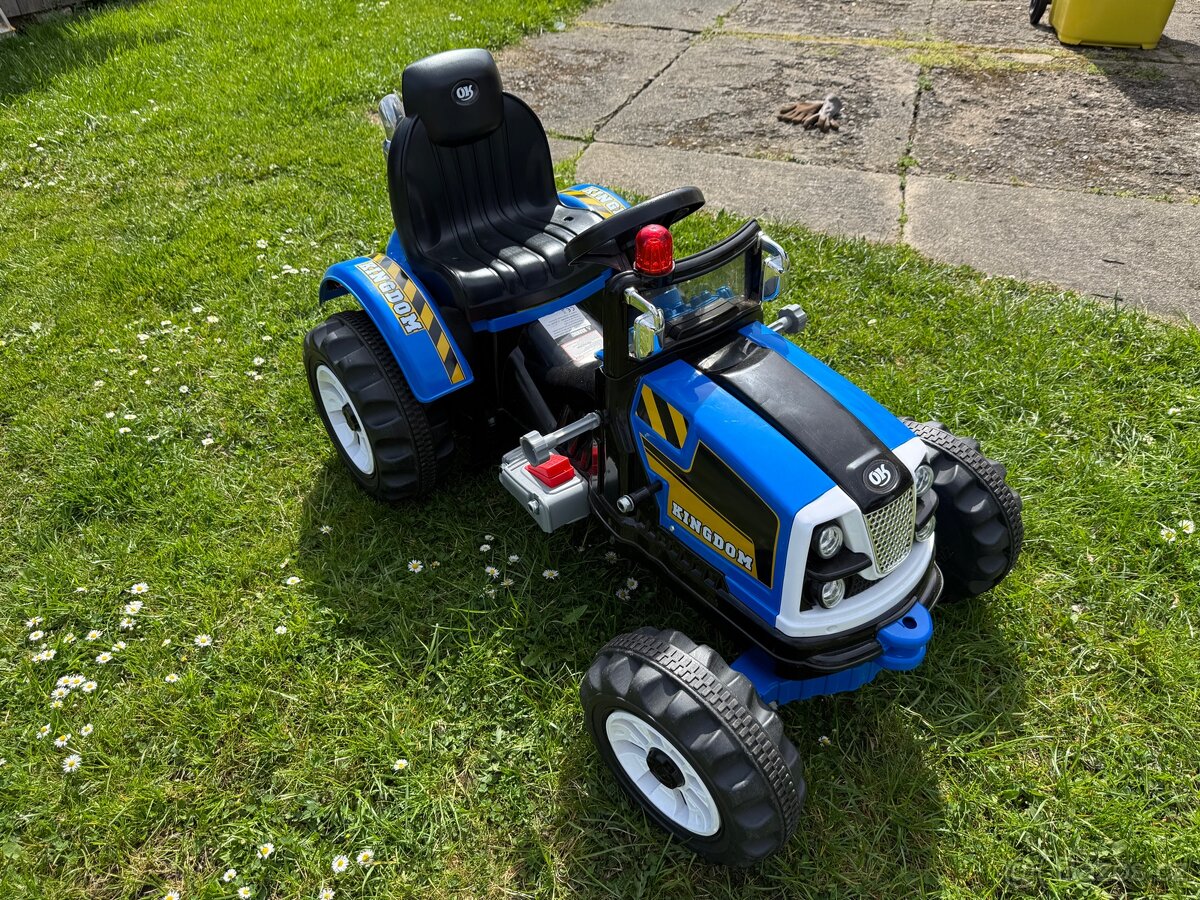 Dětský elektrický traktor