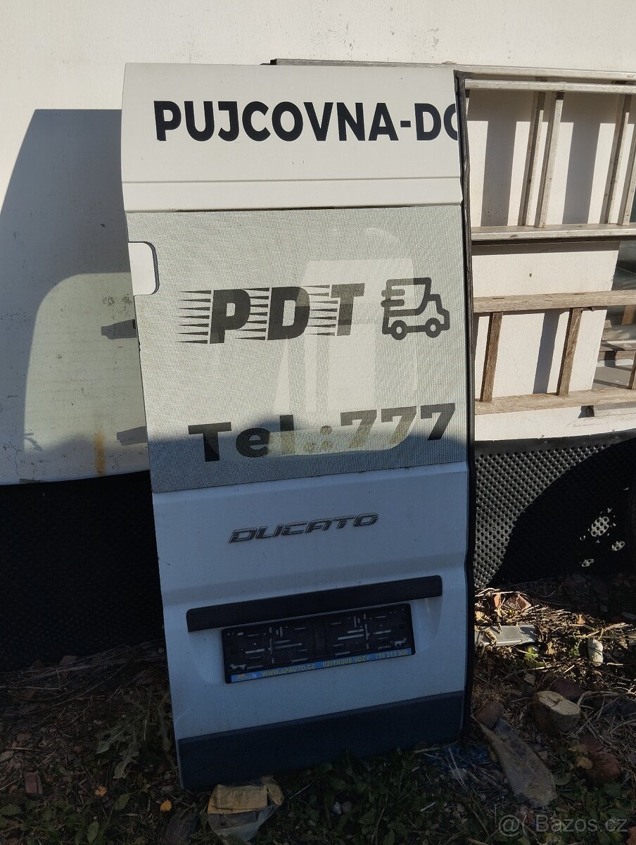 Zadní dveře levé - Fiat Ducato