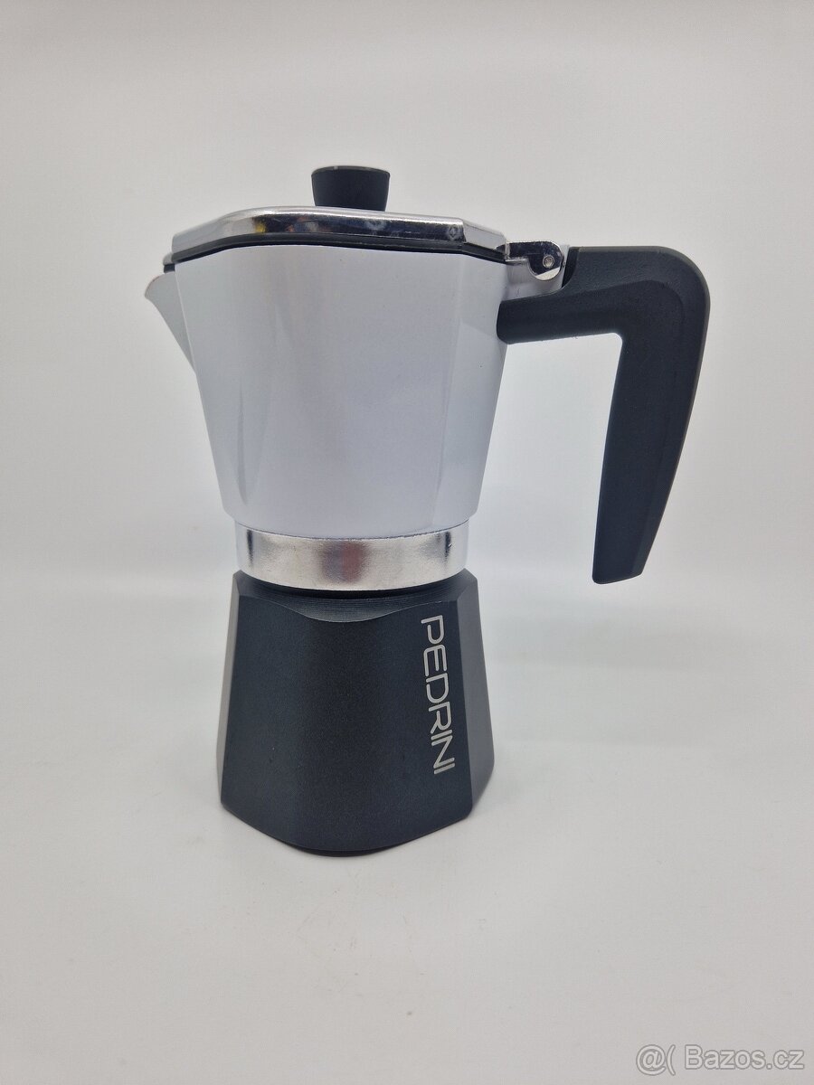 Konvička PEDRINI SEI MOKA PLUS WHITE