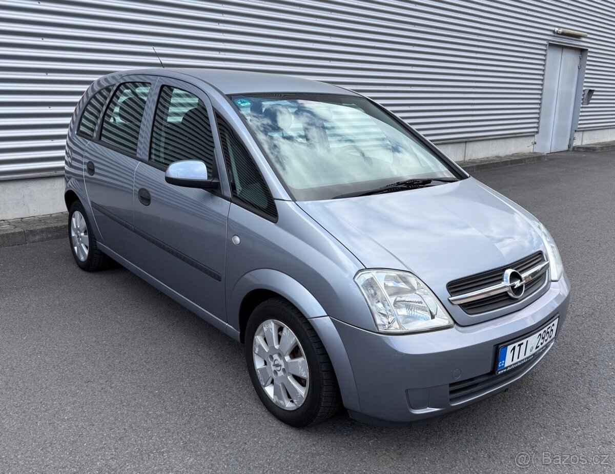 OPEL MERIVA 1,6 16V 74kW - pouze 154000km - Klimatizace