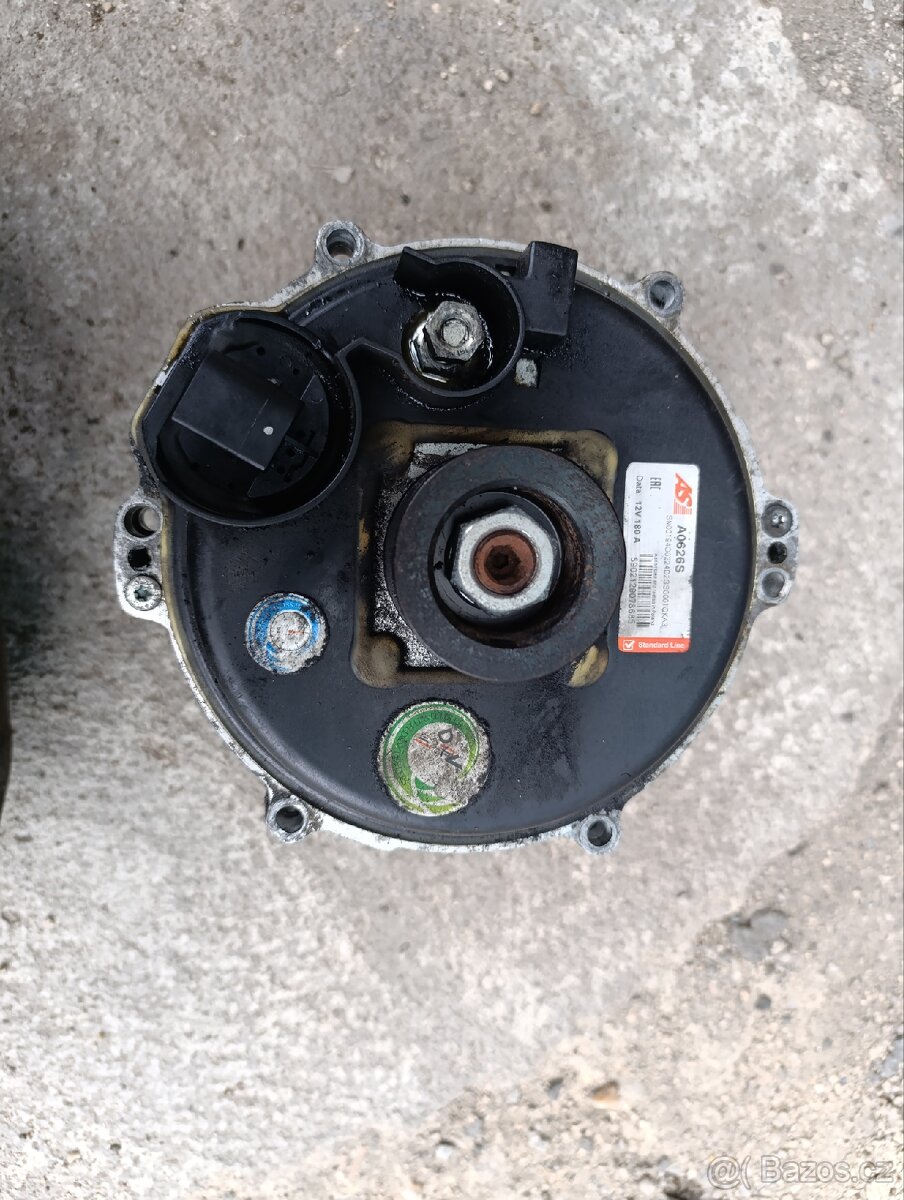 BMW E65/E66 vodní alternátor 180A