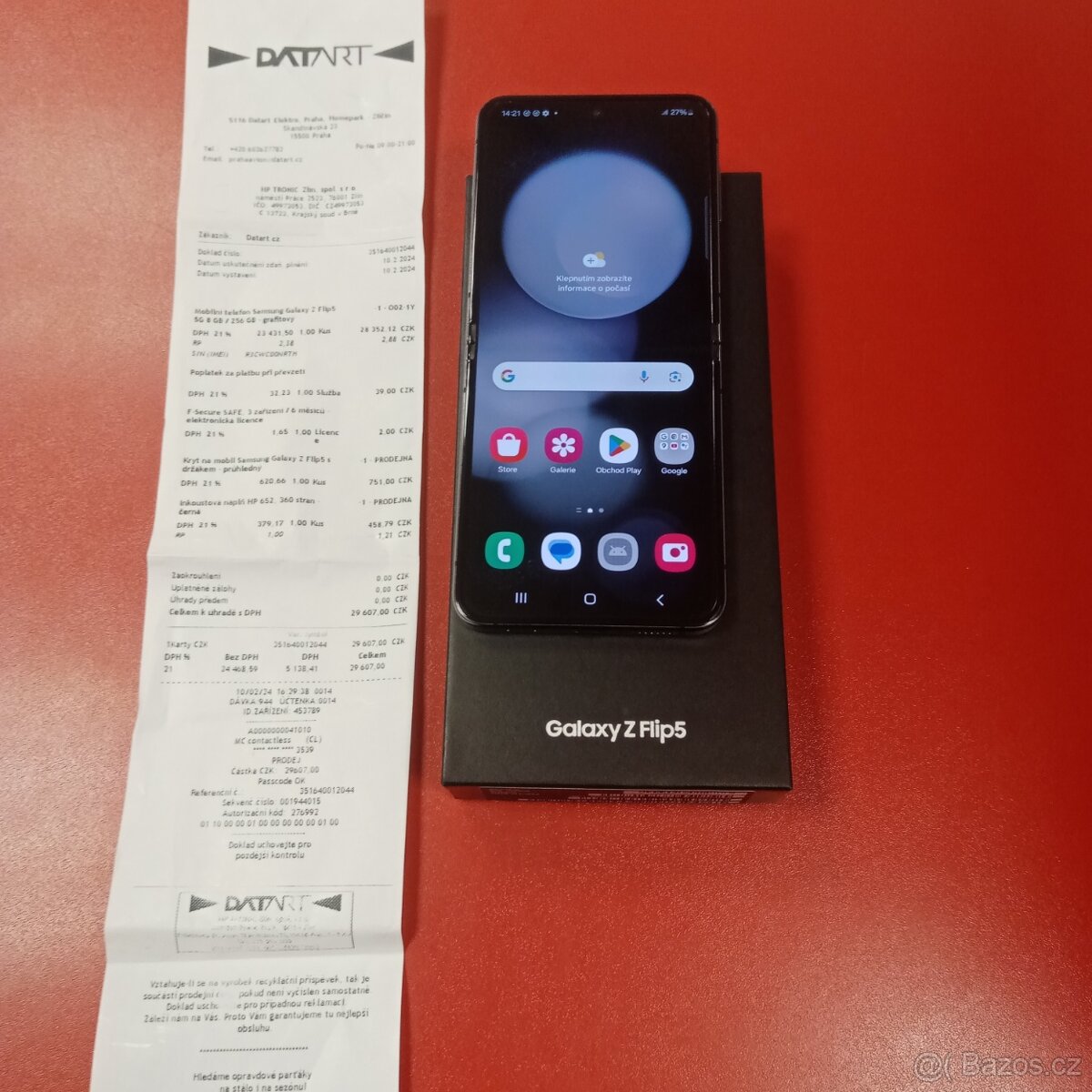 Samsung Galaxy Z Flip5 5G 256GB záruka 2/2026