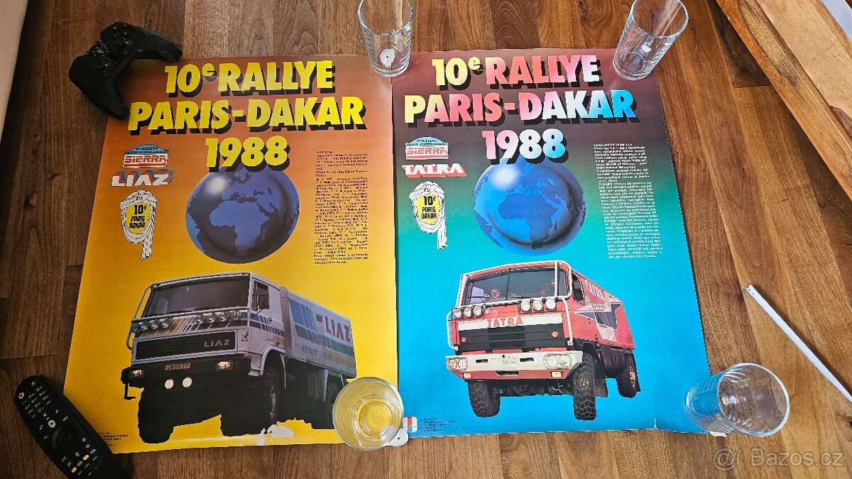Plakát Rallye Paris Dakar