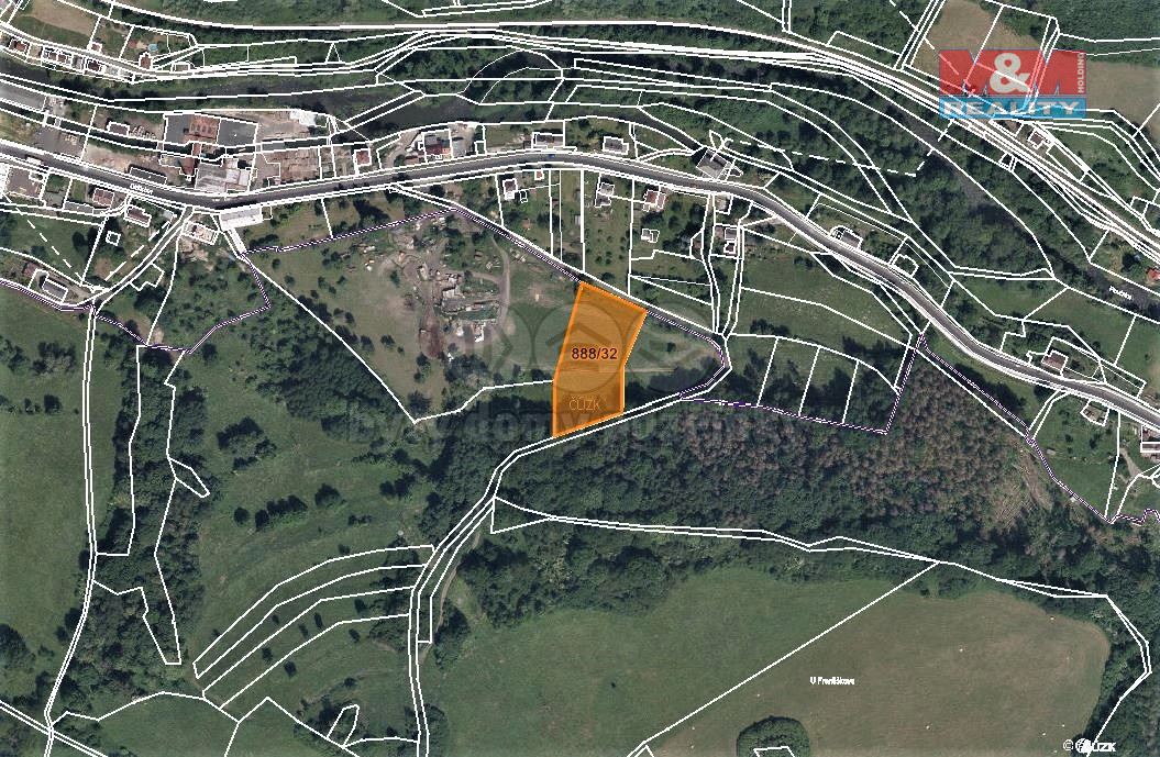 Prodej louky, 2833 m², Valkeřice