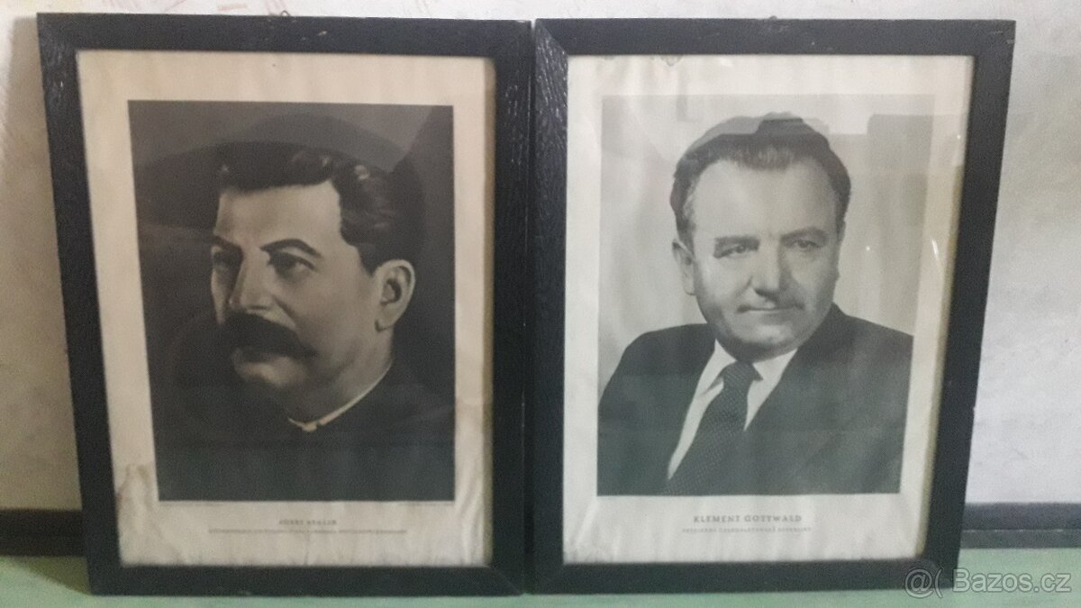 Obraz Stalin a Gotwald