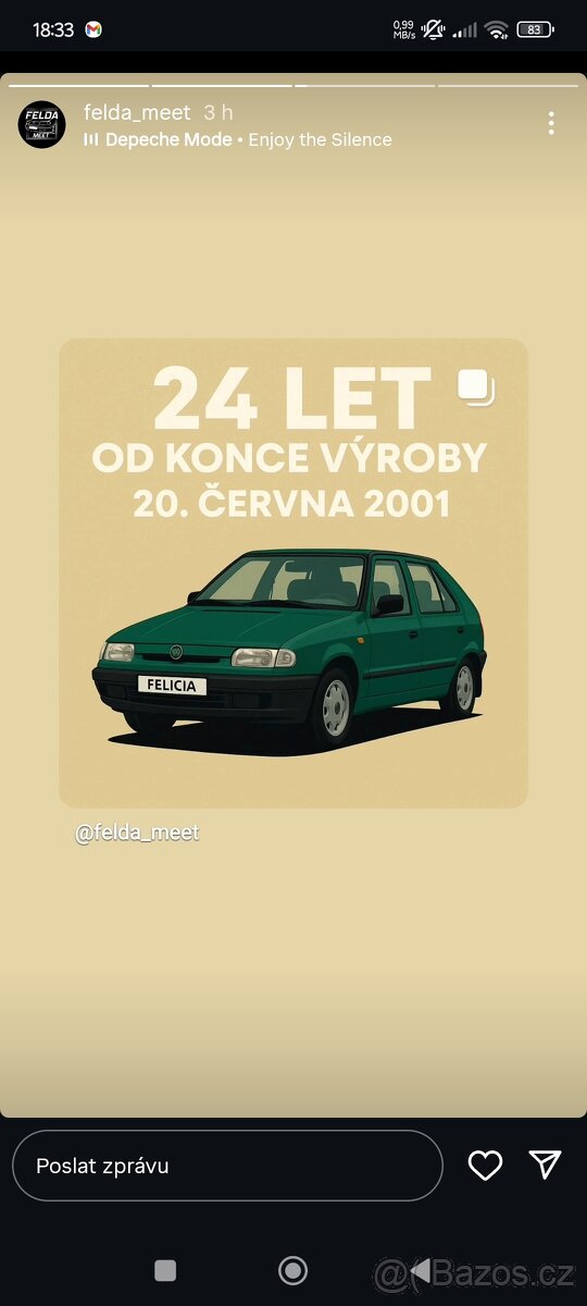 Sháním/ koupím škoda Felicia rok 1994-1998 před facelift