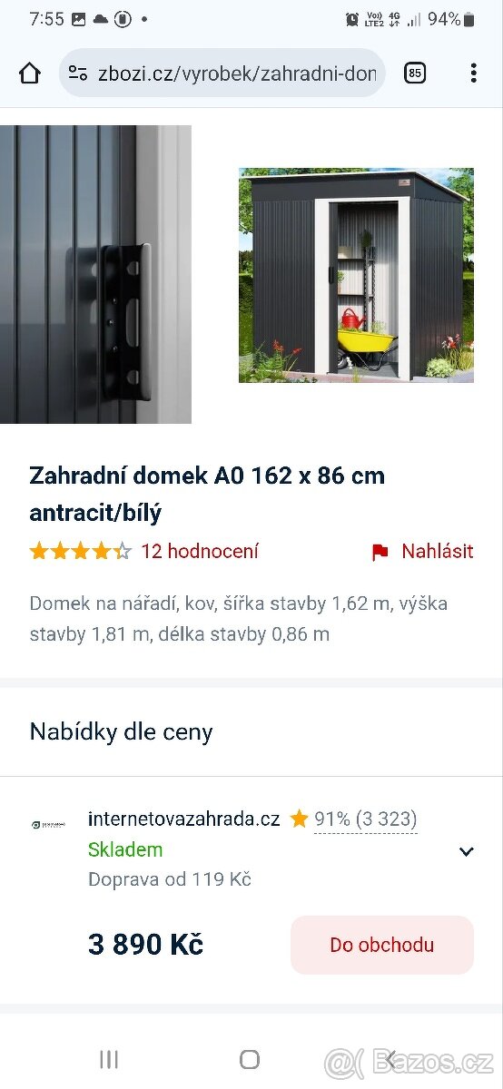 Zahradni domek