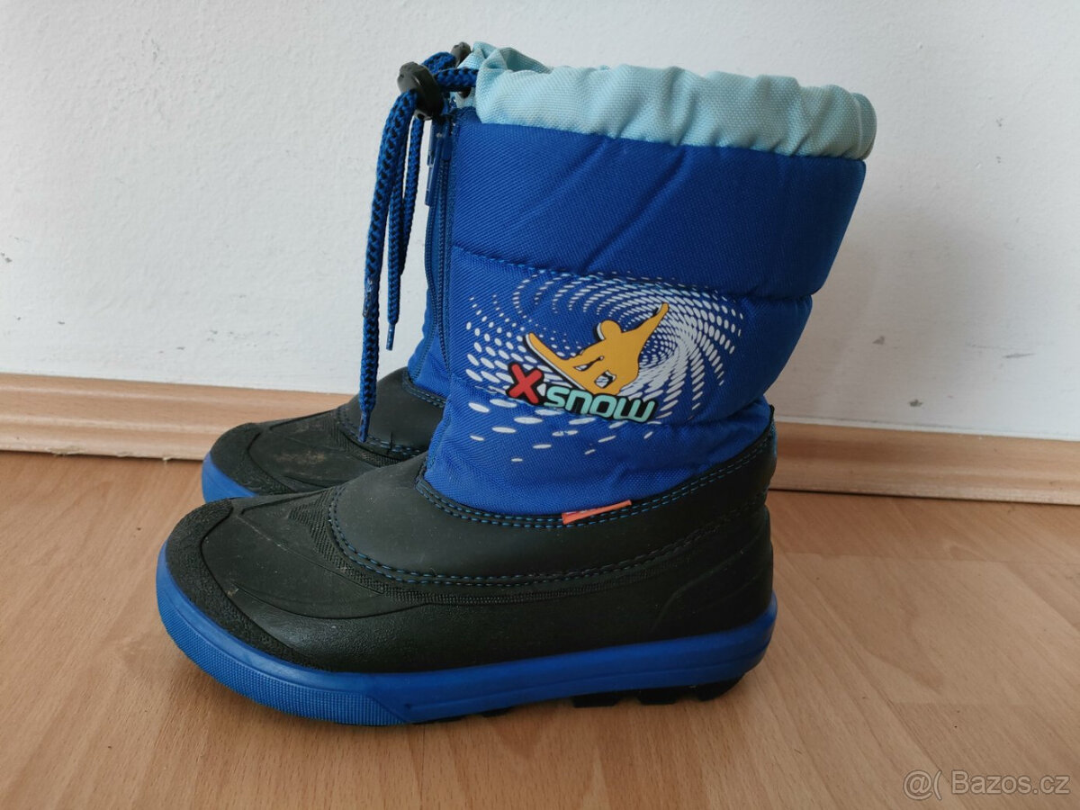 dětské sněhule Demar 34/35 modré
