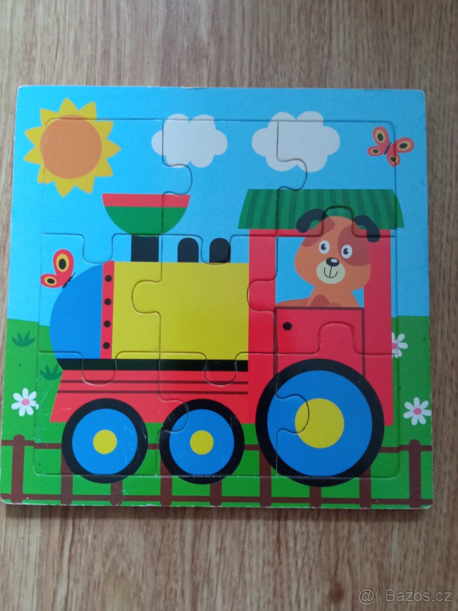 Nové dřevěné puzzle v ránečku