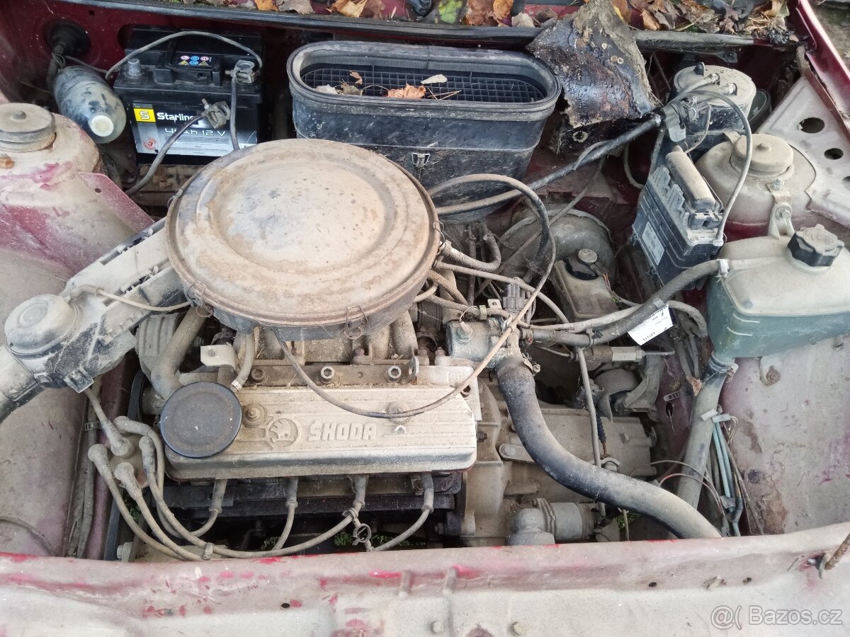 Škoda favorit motor 1.3i 40kW typ 135