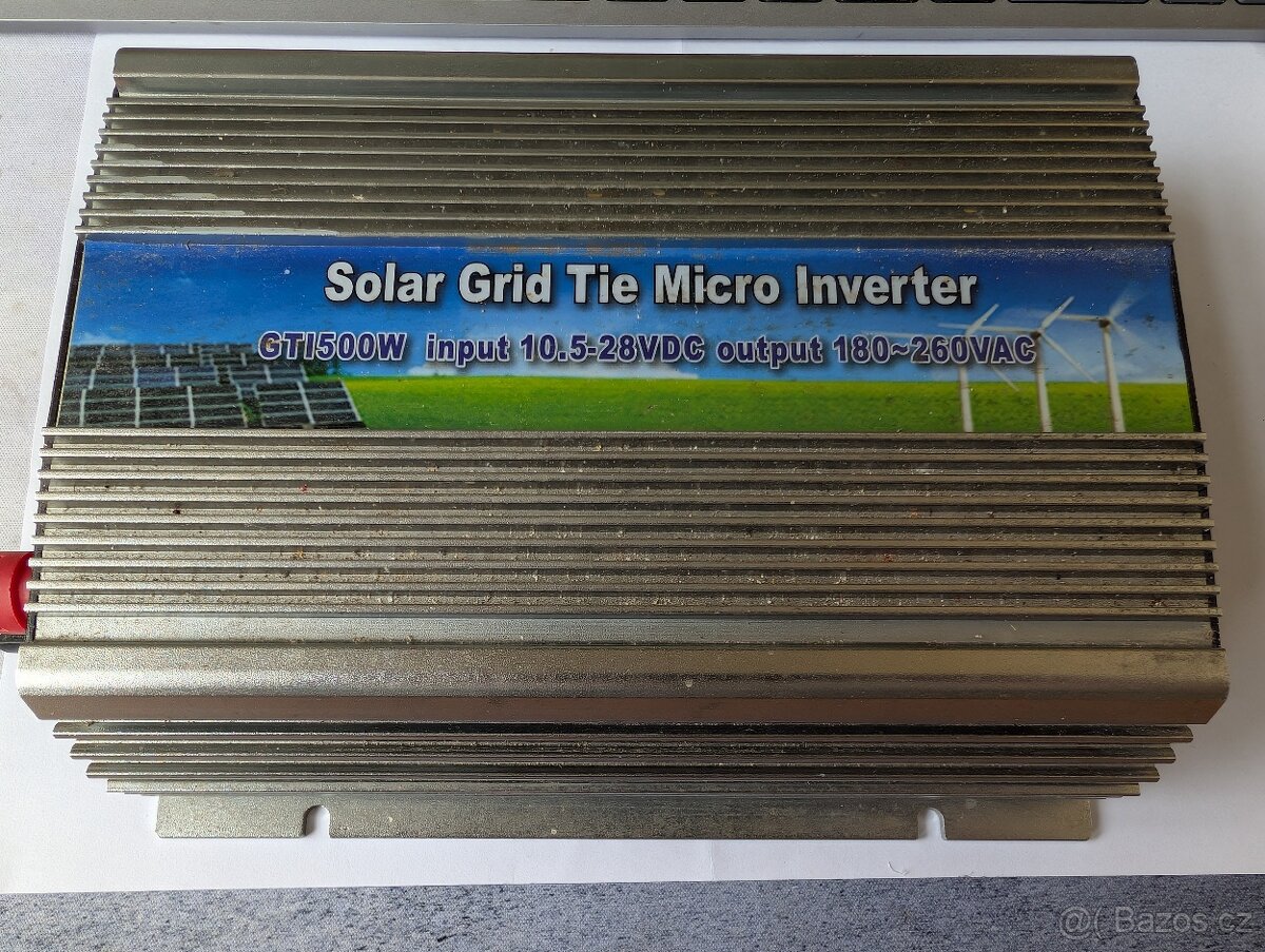 Nabídka mikroměniče Solar Grid Tie Micro Inverter GTI500W