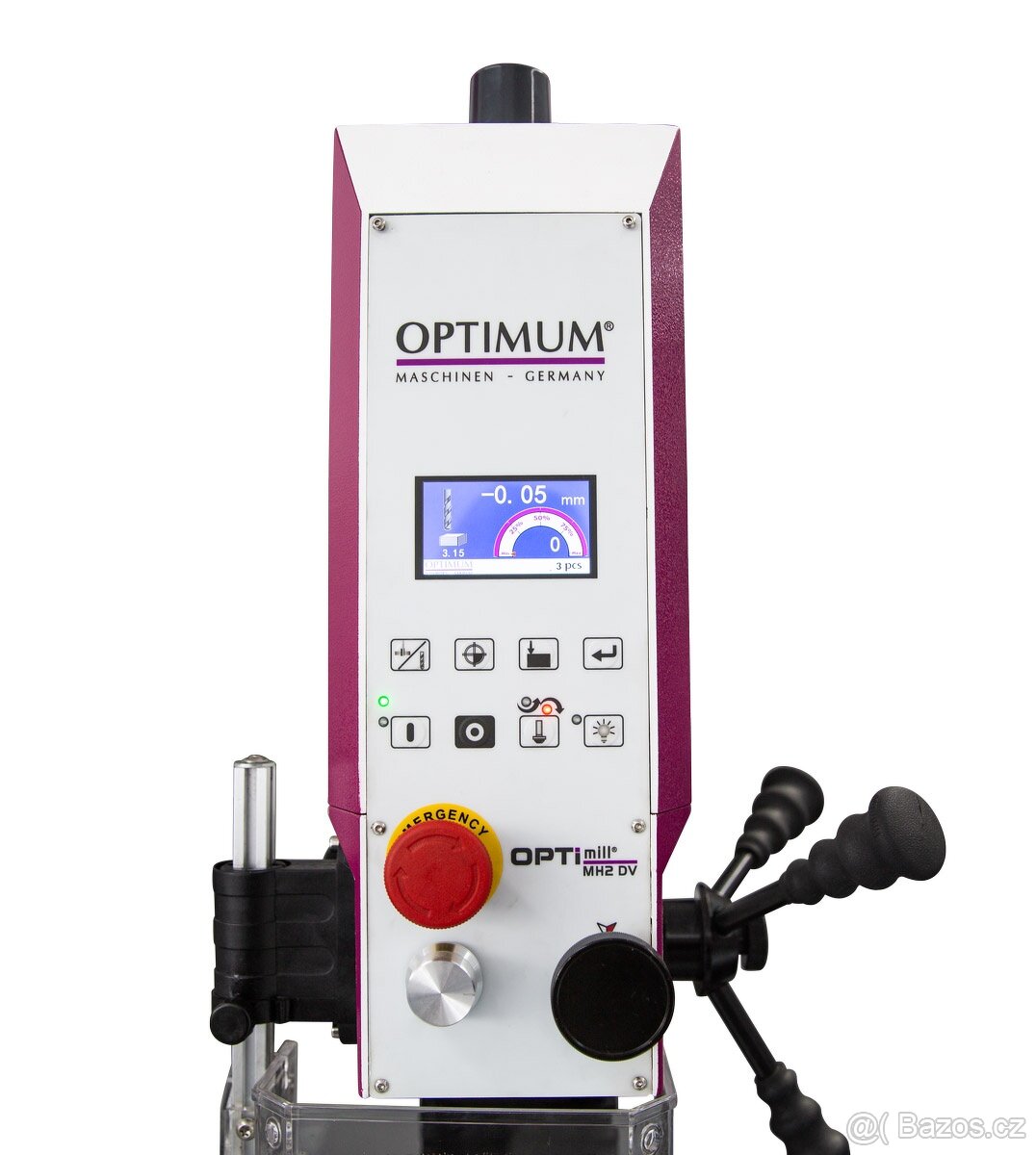 Přesná vrtačko-frézka s plynulou regulací otáček