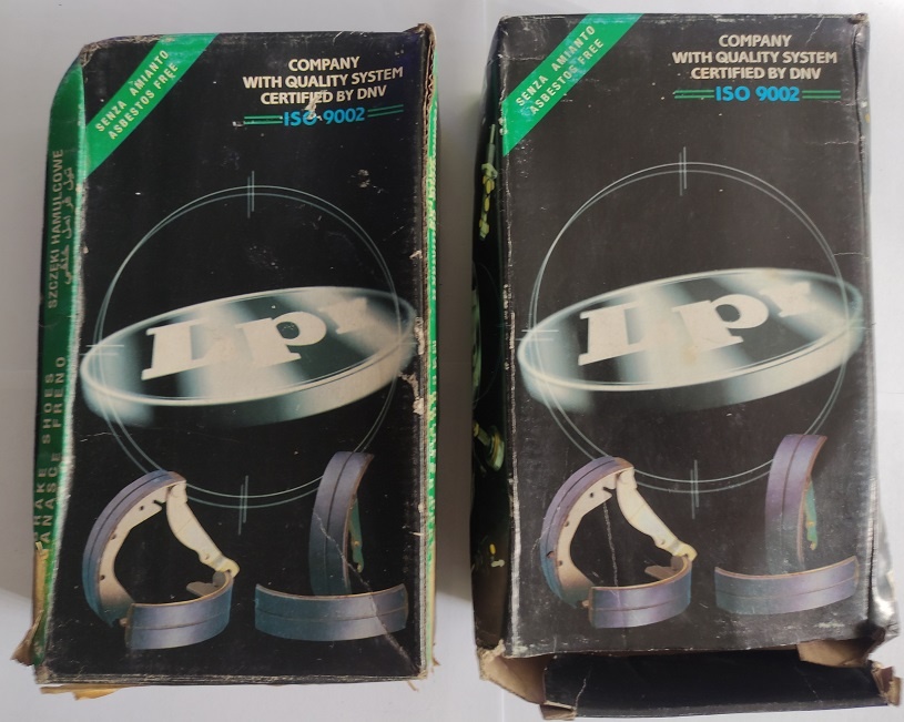 Brzdové čelisti LPR 04690-2 sady