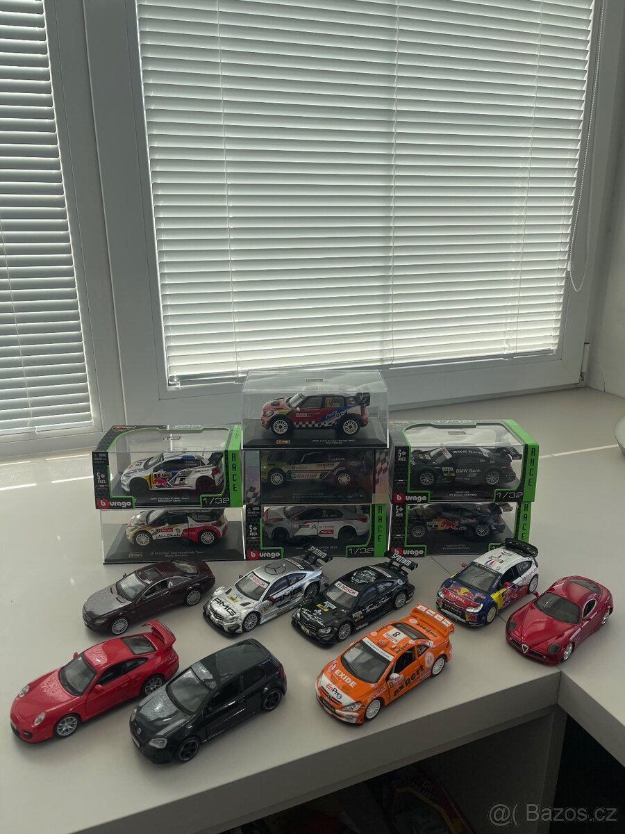 Bburago 1:32 WRC DTM modely