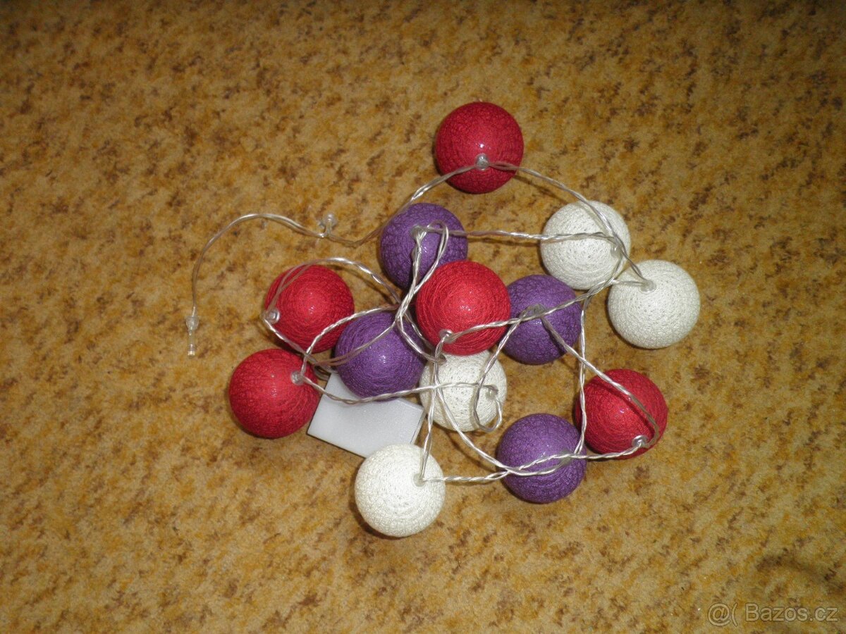 Světelný řetěz na baterie