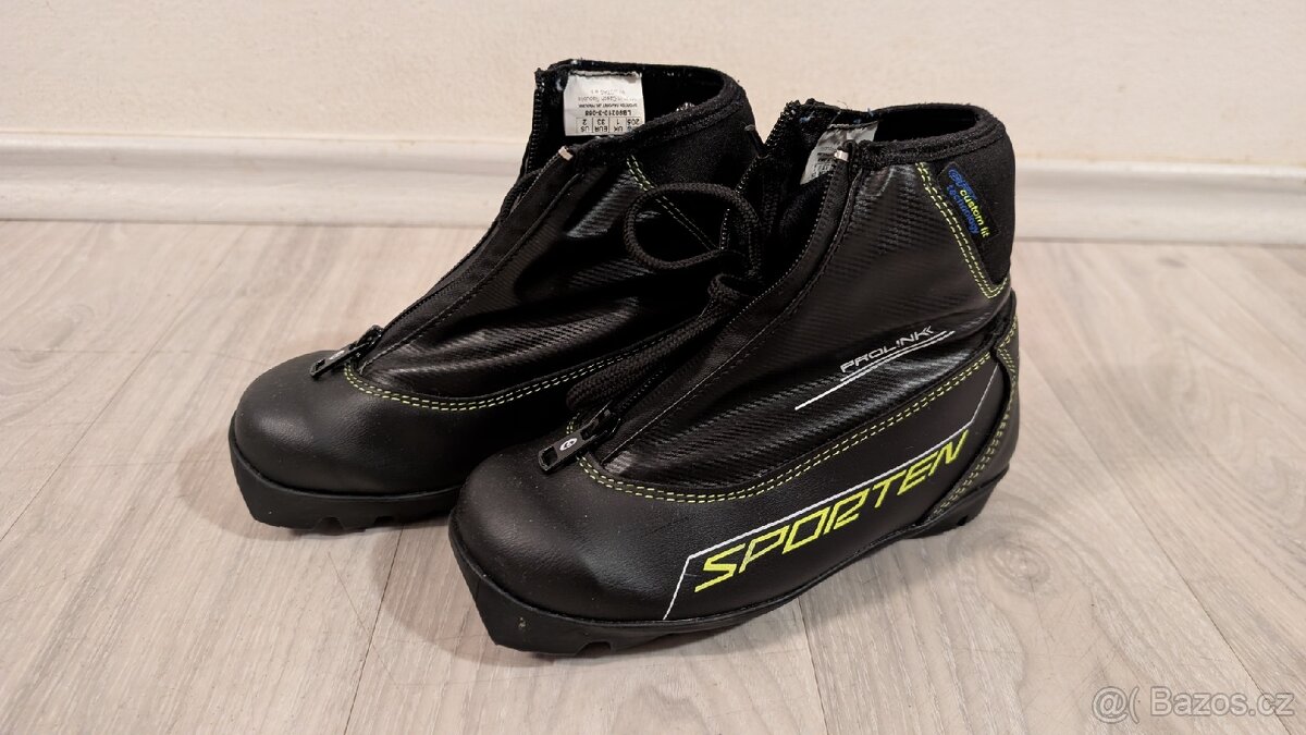 Dětské boty na běžky Sporten vel. 33
