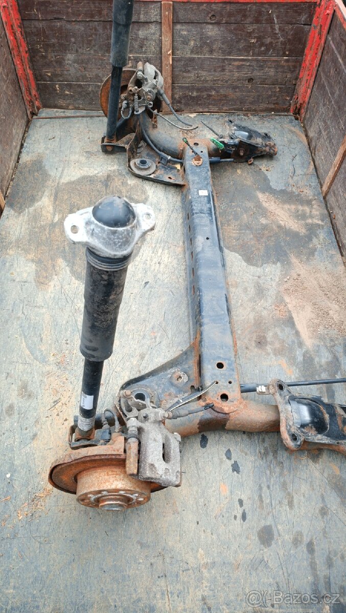 Zadní náprava Octavia 3 - Kompletní