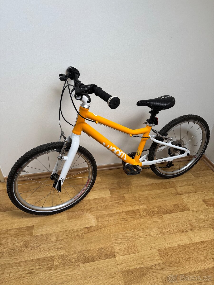 Dětské kolo Woom 4 Žluté