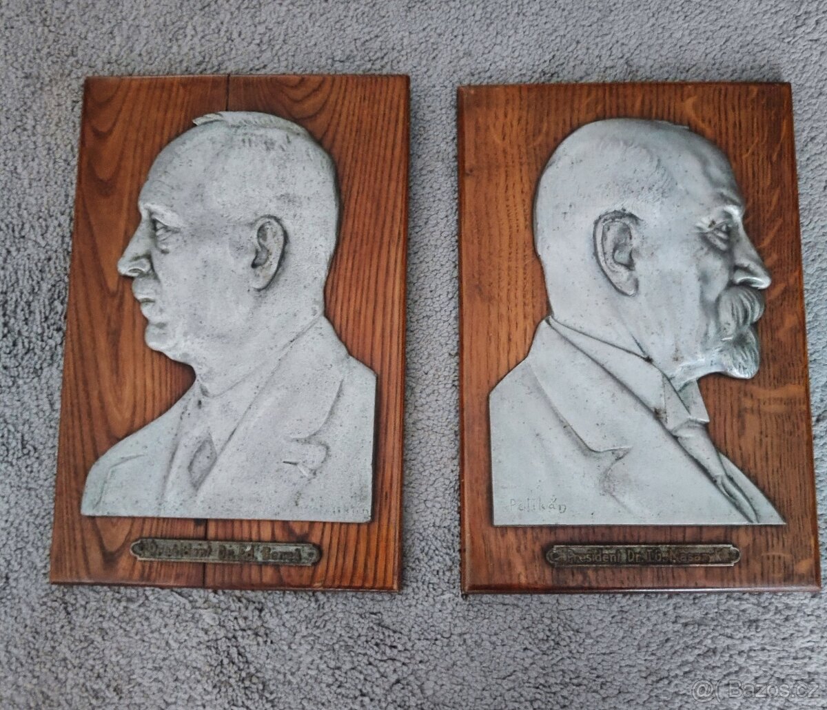 obraz T.G.Masaryk, E.Beneš