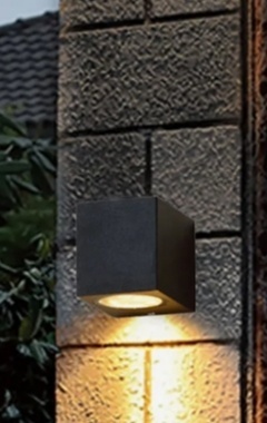 Venkovní nástěnné LED světlo antracit