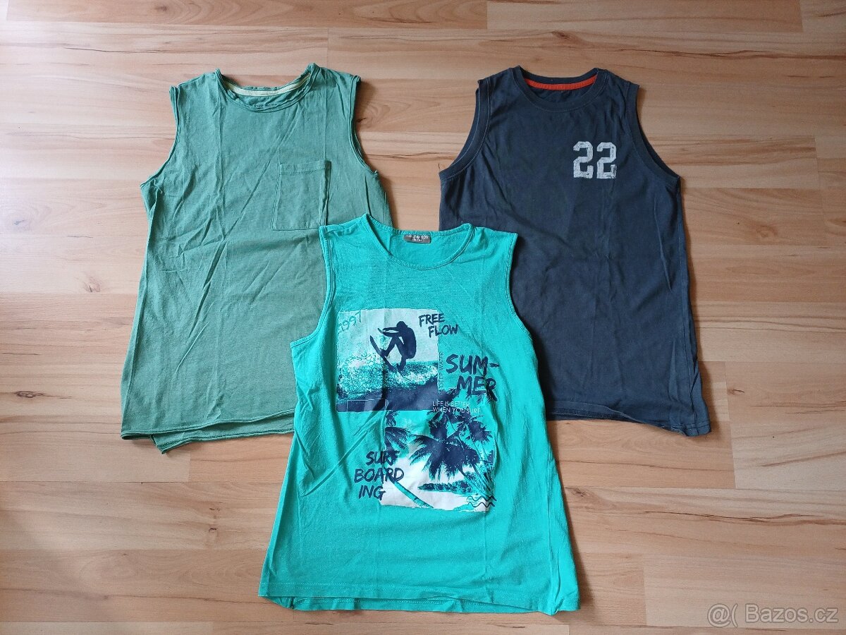 3x letní tílko vel.158/164