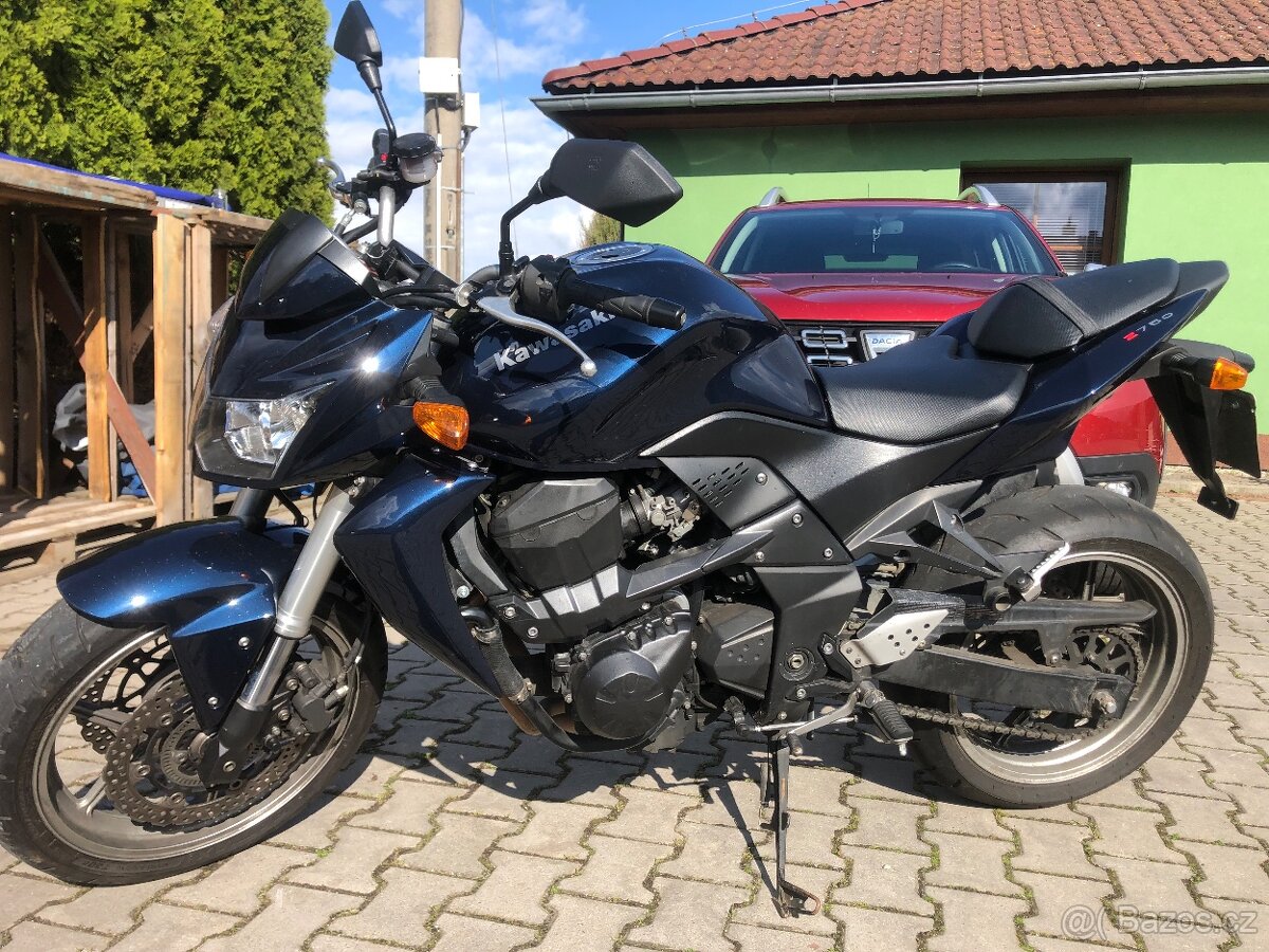 Kawasaki Z750 ABS,nové ČR,1.majitel,26tis.km