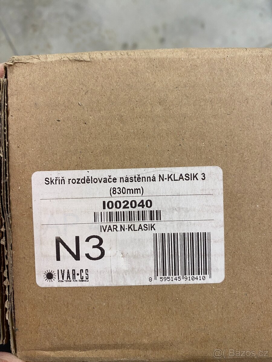 Skříň rozdělovače nástěnná IVAR CS