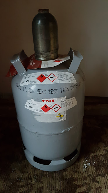 Plynová bomba 11 kg ke karavanu
