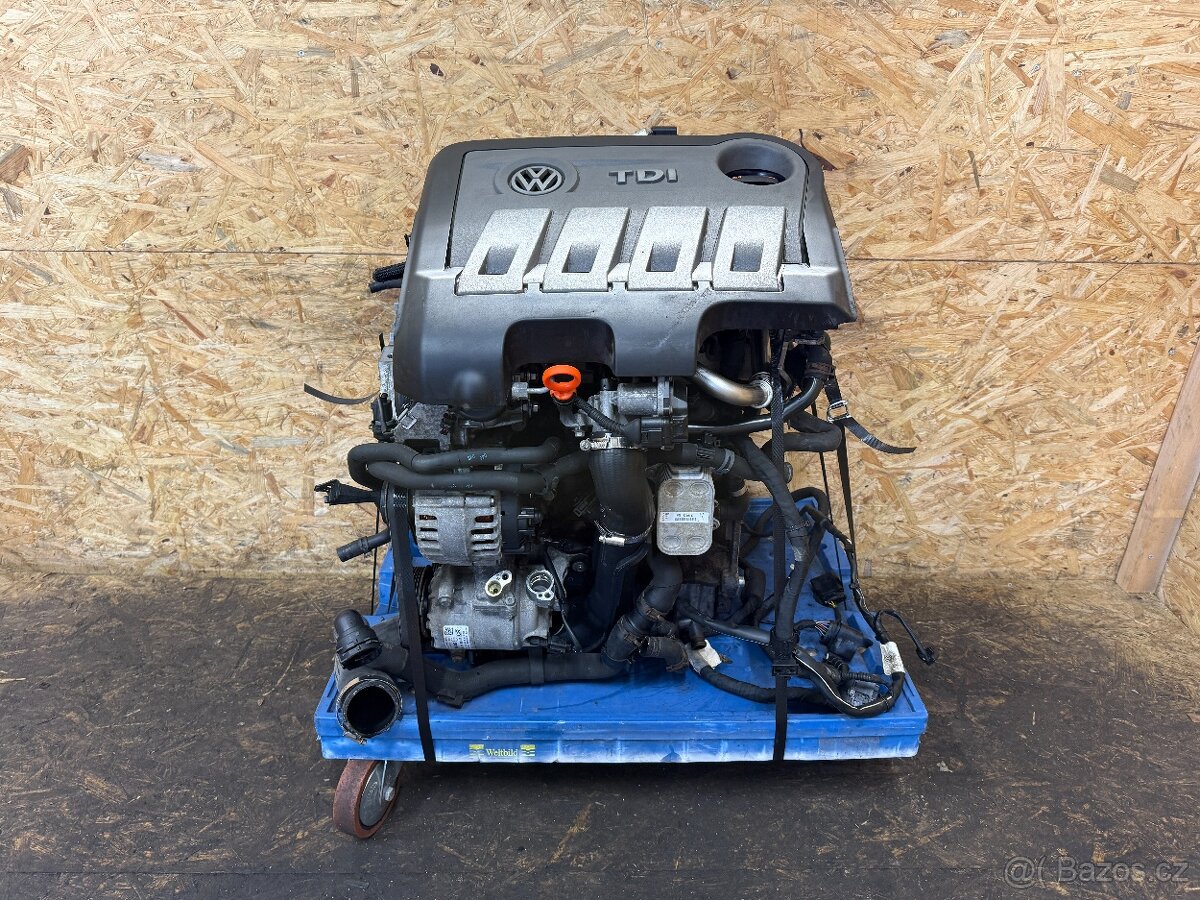 NASTORJENÝ MOTOR 2.0 TDI 103KW CFFB