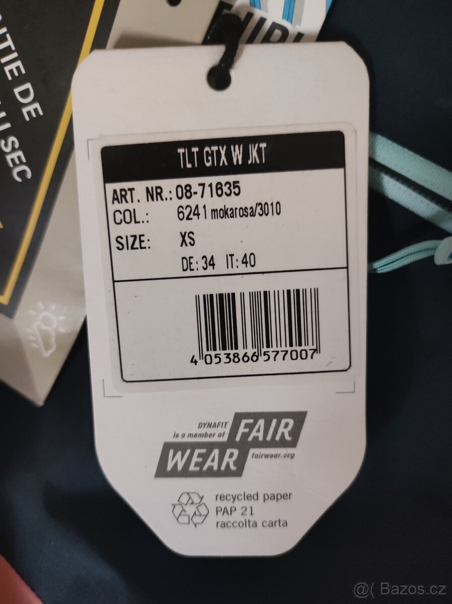 Dámska Goretex bunda DYNAFIT
